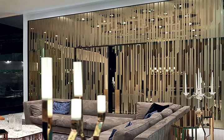 Мебельная Фабрика Fratelli Longhi - Система панелей с уходом в стену Ianus